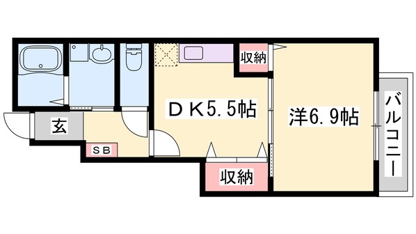 ソレイユの物件間取画像